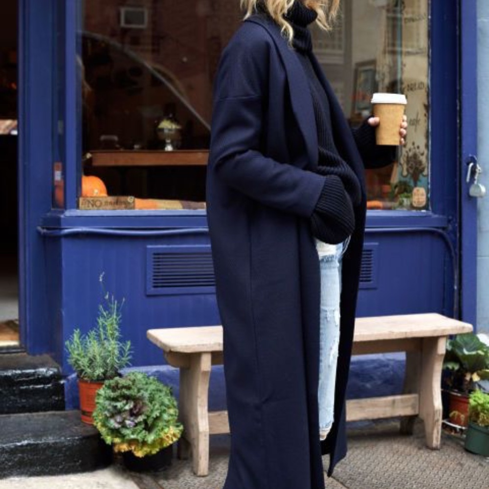 AYR The Robe - Navy Blue (Marine) - XS/S - Worn Once